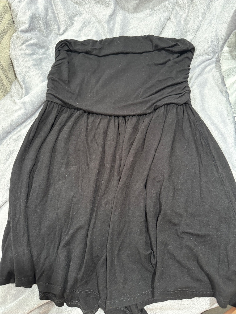 Altar'd State Black Strapless Romper